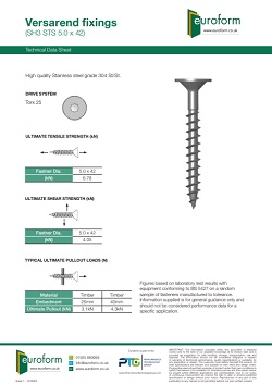 Euroform Chi-Gasket 021 Brochure